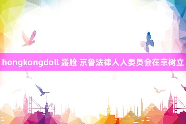 hongkongdoll 露脸 京鲁法律人人委员会在京树立