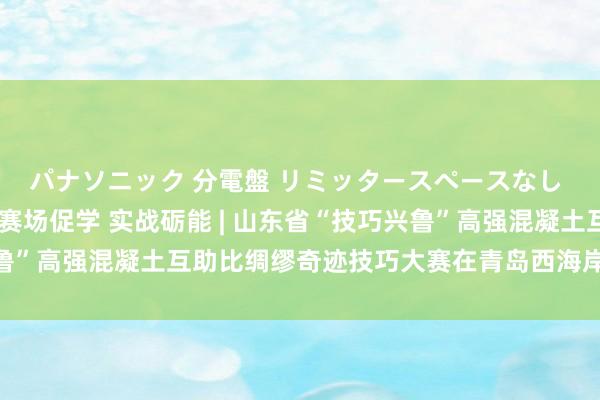 パナソニック 分電盤 リミッタースペースなし 露出・半埋込両用形 赛场促学 实战砺能 | 山东省“技巧兴鲁”高强混凝土互助比绸缪奇迹技巧大赛在青岛西海岸新区成功举办