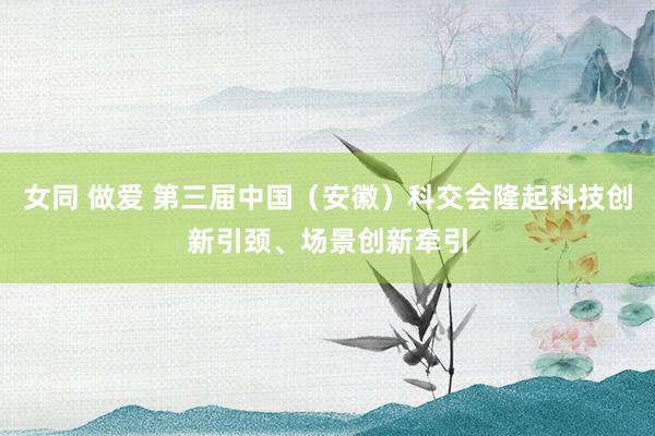 女同 做爱 第三届中国（安徽）科交会隆起科技创新引颈、场景创新牵引